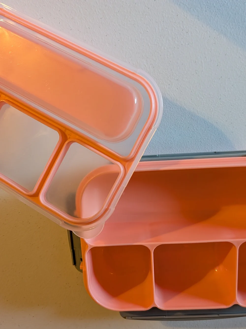 Pink Kids Bento Lunch Box with Utensil Tray
